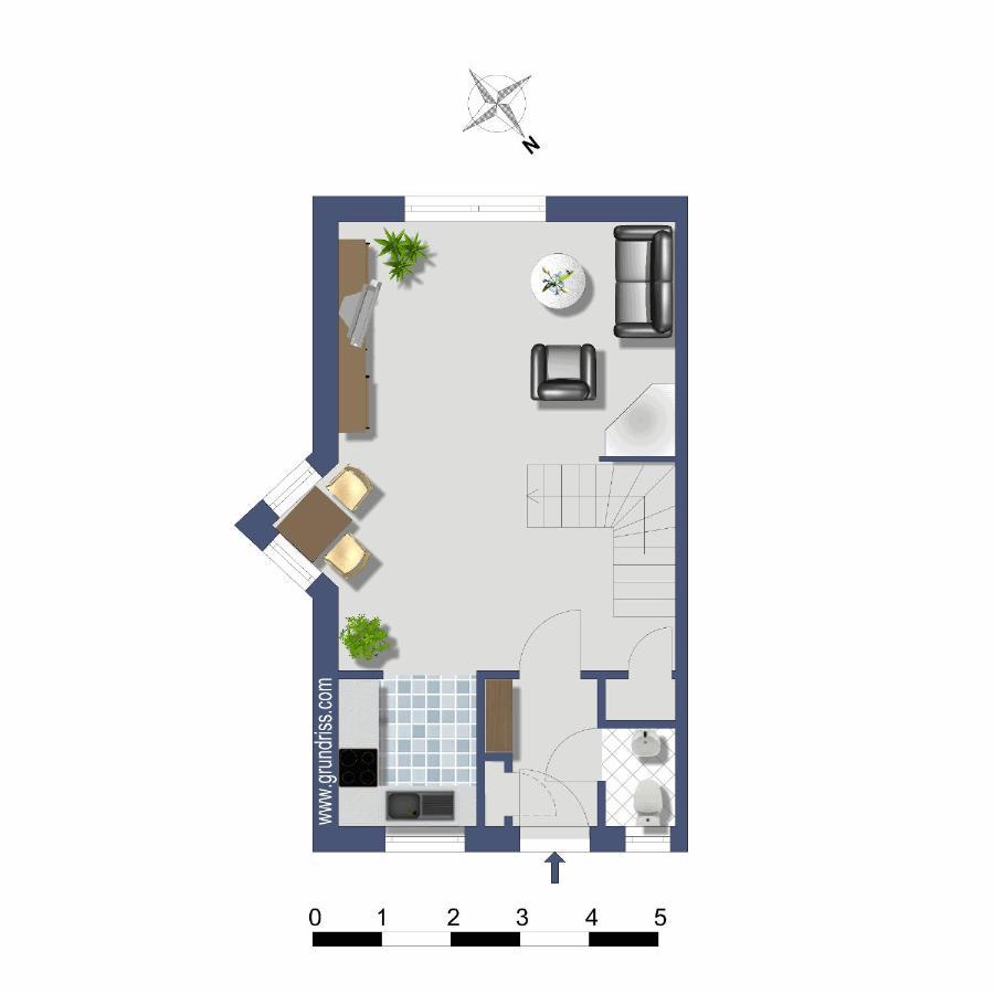 Haus Strandflieder Греетзиел Екстериор снимка